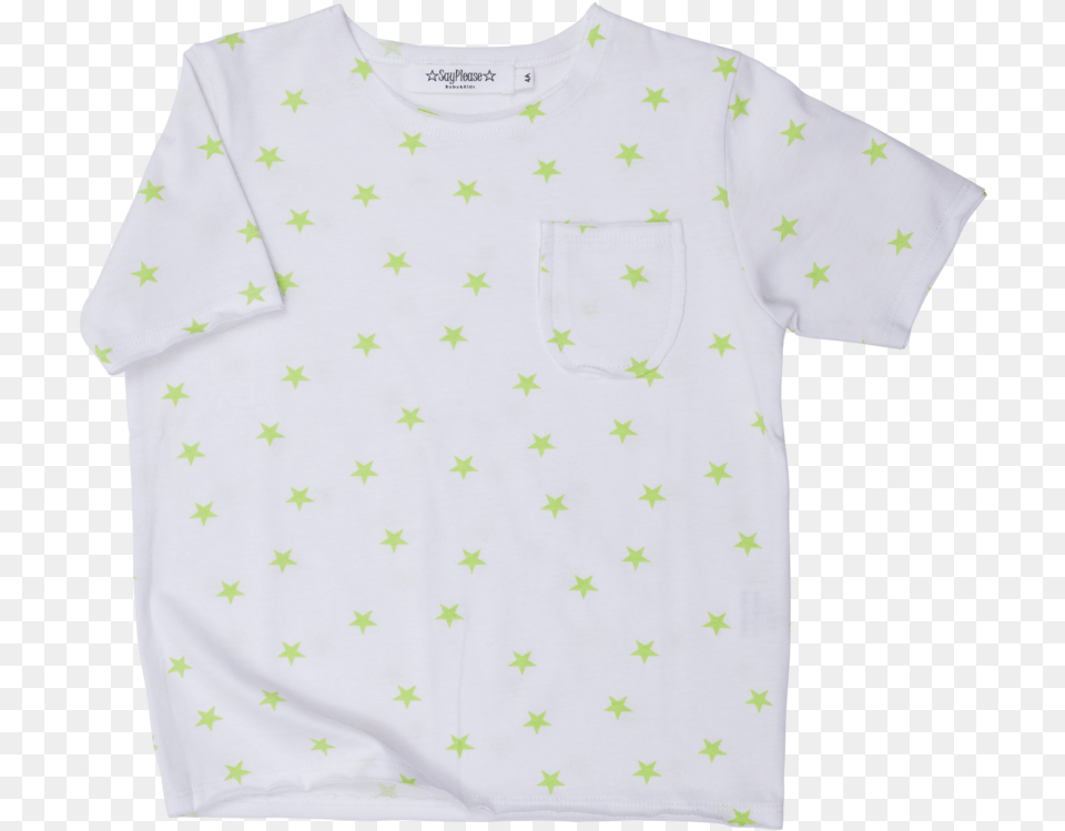 Camisetas Blanca Estrellas Flor Active Shirt, Clothing, T-shirt, Stain, Sleeve Free Png Download