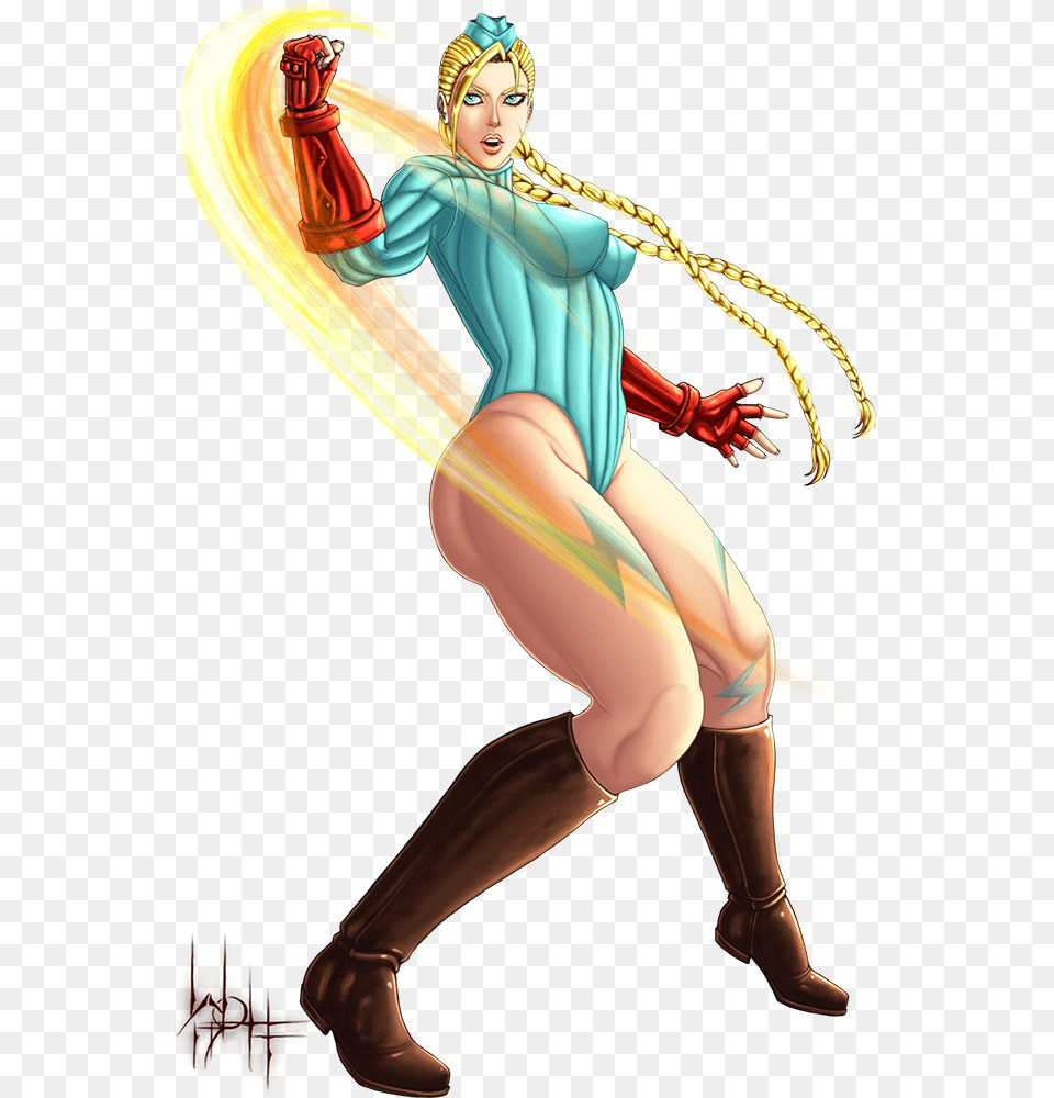 Cammy Sf Alpha By Sirwolfgang Cartoon, Adult, Person, Female, Woman Free Png