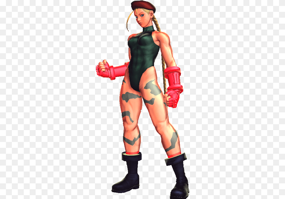 Cammy White Street Fighter Character Action Figure, Person, Clothing, Costume, Adult Free Transparent Png