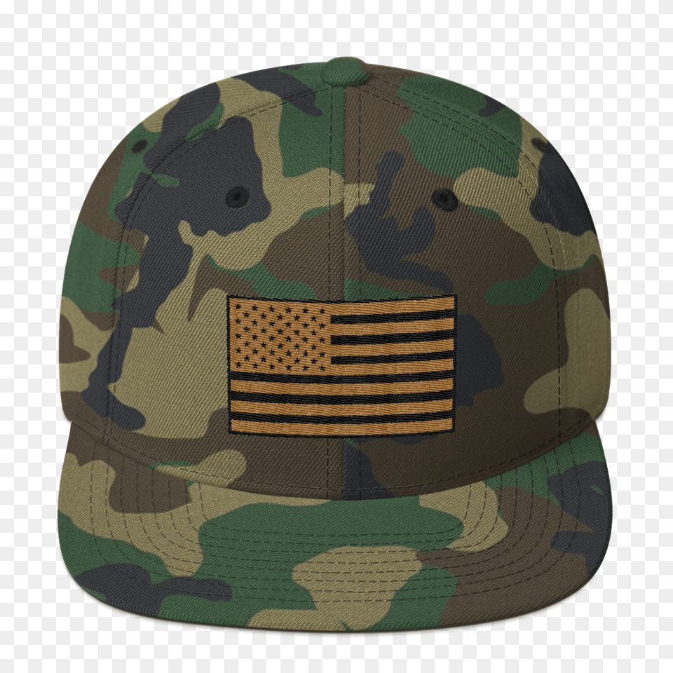 Camo Flag Snapback United Patriot Apparel, Baseball Cap, Cap, Clothing, Hat Free Png Download