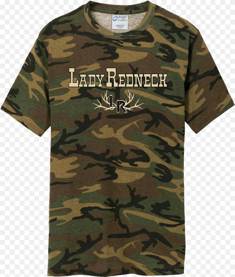 Camo Lady Redneck Men39s Camouflage T Shirt, Clothing, Military, Military Uniform, T-shirt Png