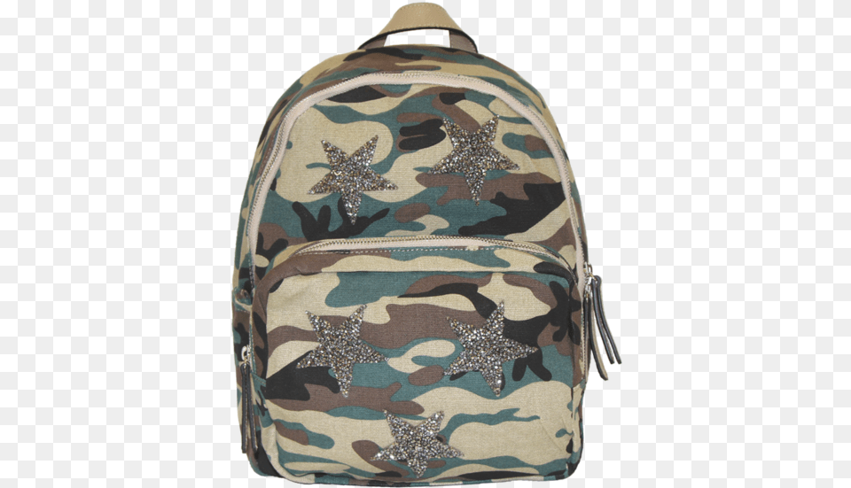 Camo Star Backpack Menu, Bag, Accessories, Handbag Free Png Download