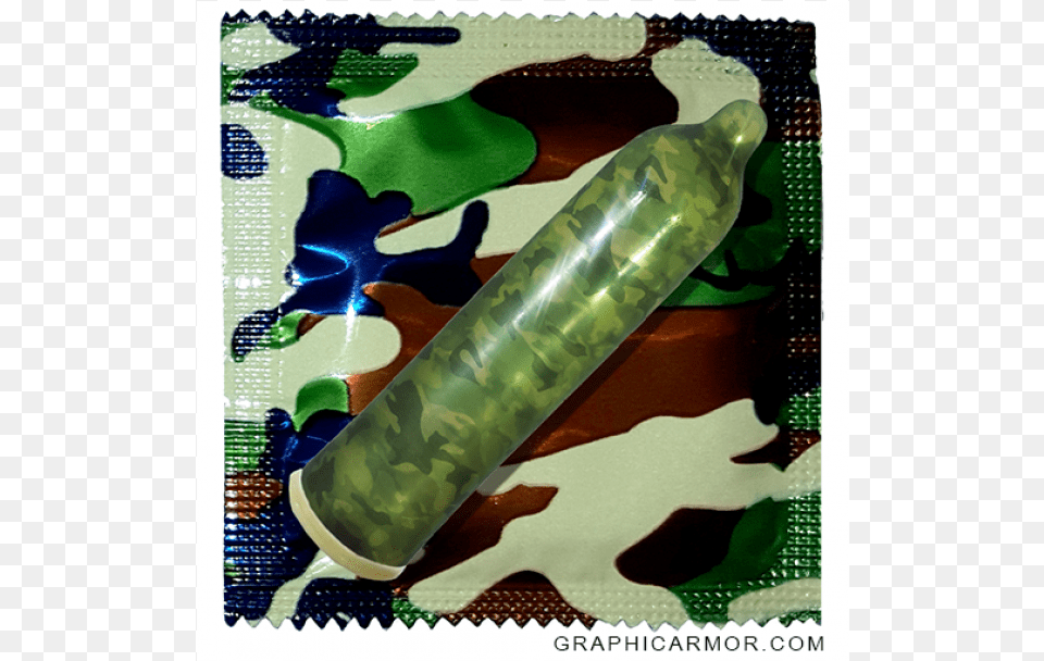 Camouflage Condom Animal Print Condoms, Bottle Free Png