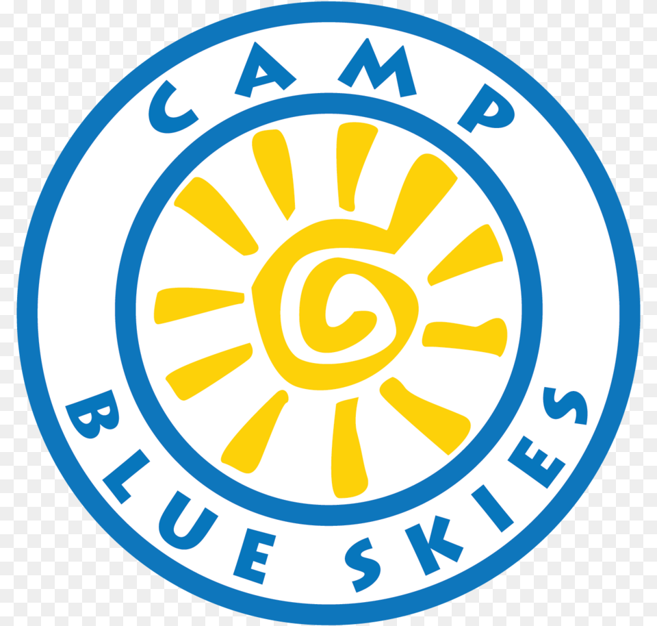 Camp Blue Skies U Logo, Badge, Symbol Free Png