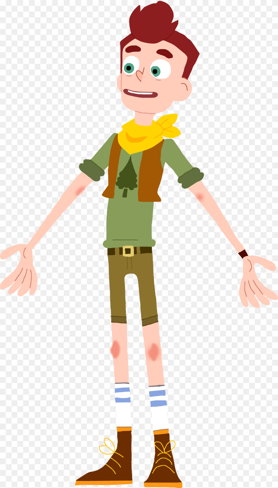 Camp Camp David Cosplay, Person, Elf, Cartoon, Face Free Transparent Png