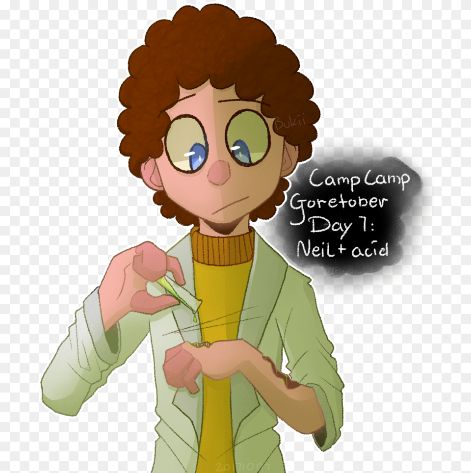 Camp Camp Goretober 2017 By Veryfrustratedperson Rooster Camp Camp Neil Fanart, Book, Comics, Publication, Baby Free Png