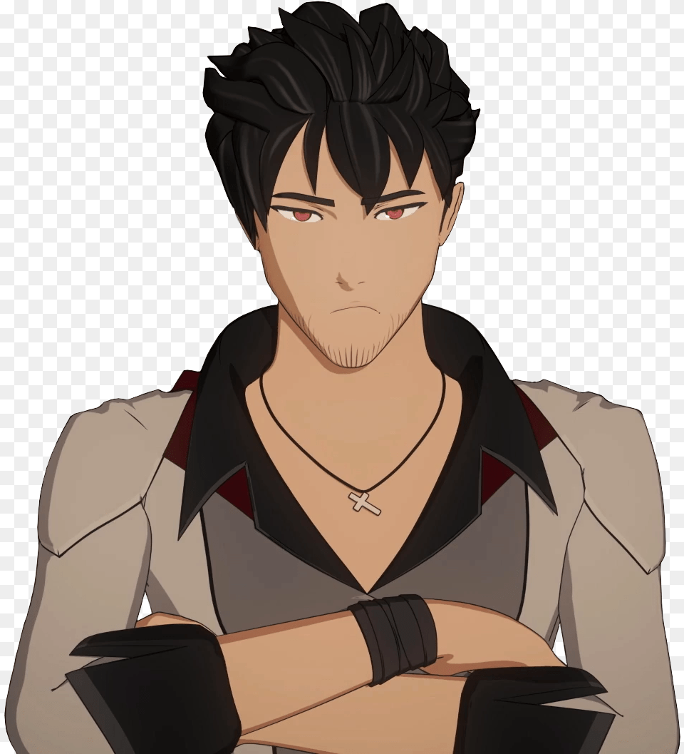 Camp Camp Wiki Qrow Headshot, Person, Adult, Anime, Male Free Png