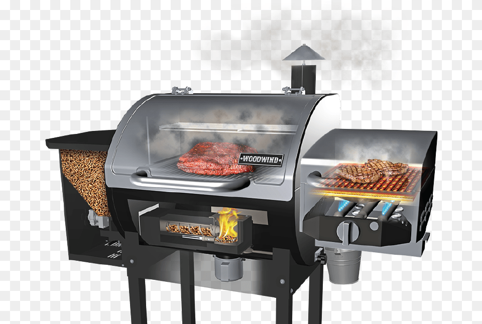 Camp Chef Woodwind With Sear Box, Bbq, Cooking, Food, Grilling Png