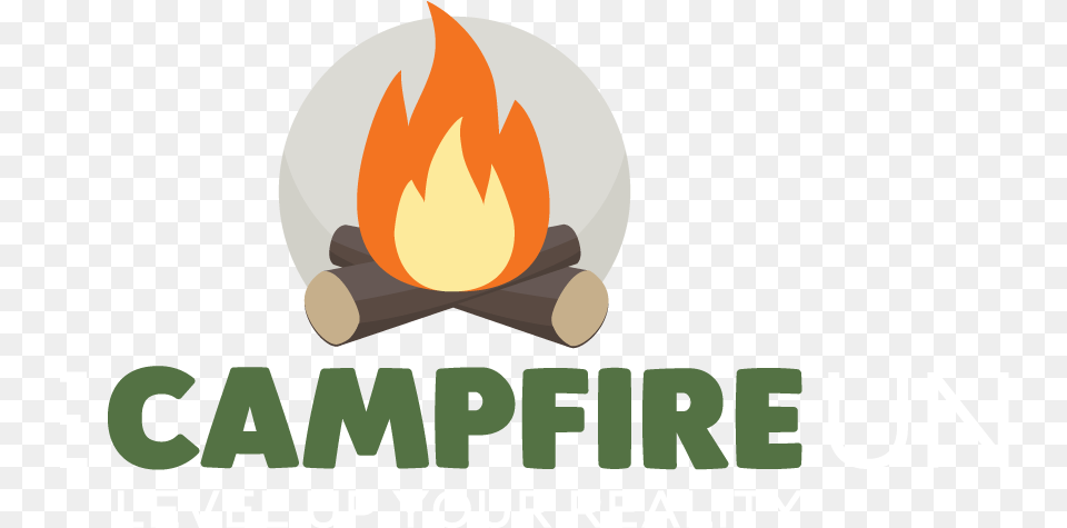 Camp Fire Logo Graphic Design, Flame Free Png