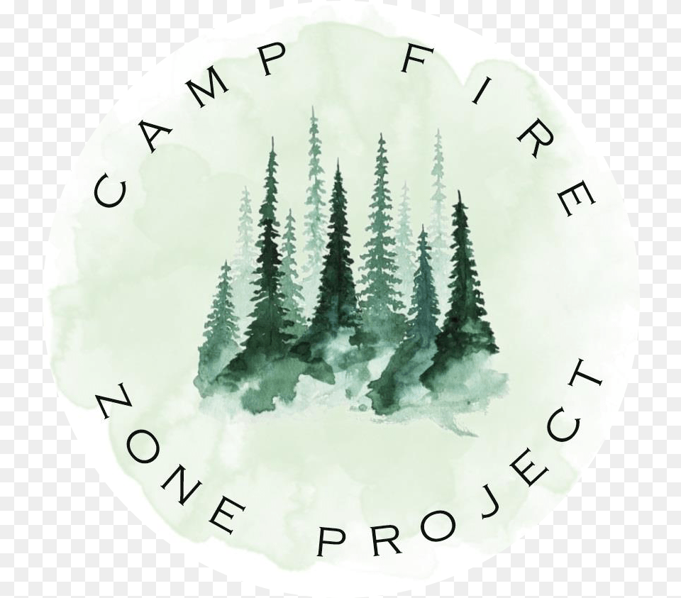 Camp Fire Zone Project Watercolor Trees, Plant, Tree, Analog Clock, Clock Png