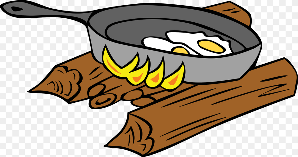 Camp Hunters Fire, Cooking Pan, Cookware, Animal, Fish Free Png