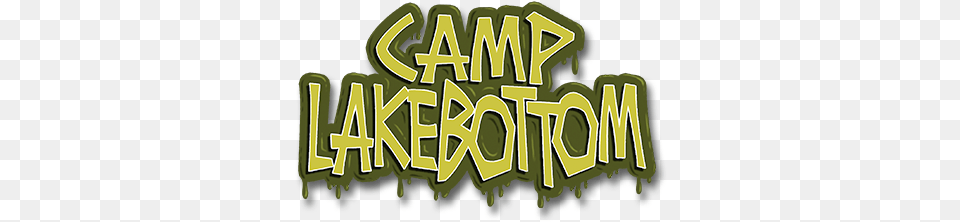 Camp Lakebottom Games Camp Lakebottom Logo, Green, Dynamite, Weapon, Text Png Image