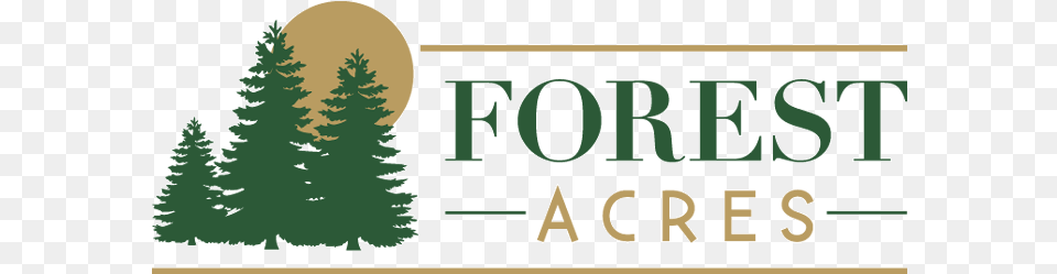 Camp Logo Forest Acres Logo, Fir, Pine, Plant, Tree Png Image