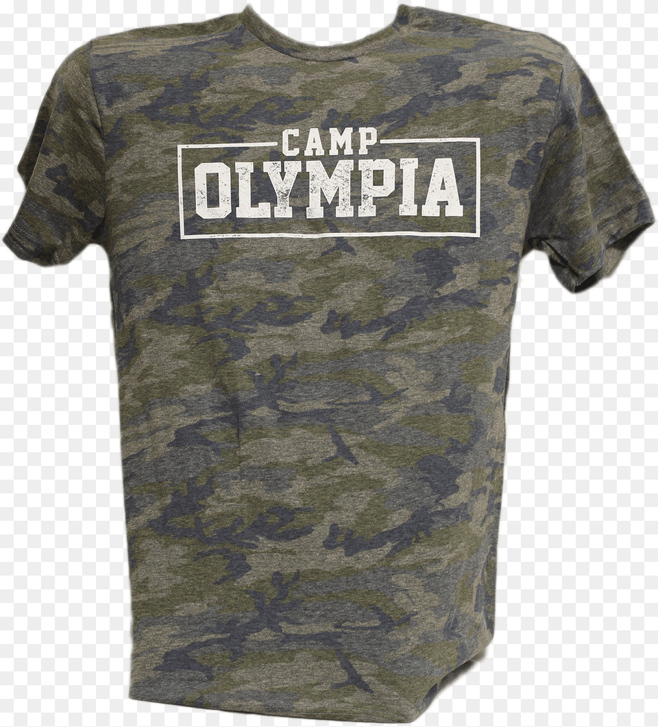 Camp O Camo Tee Short Sleeve, Clothing, Military, Military Uniform, T-shirt Png