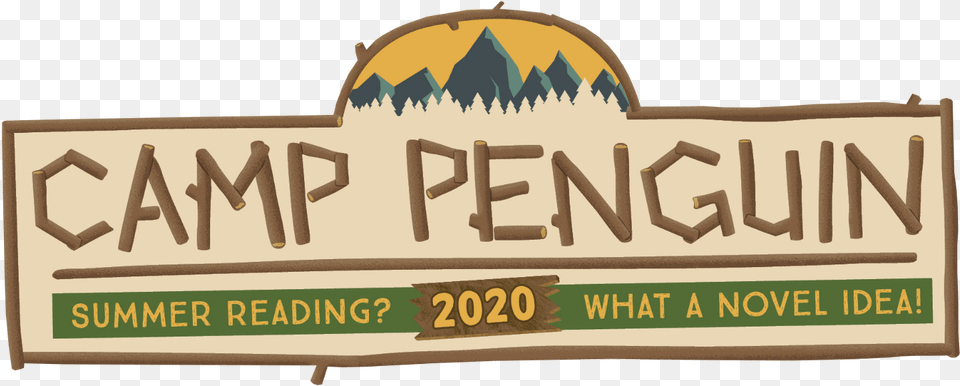 Camp Penguin Language, Text Free Png Download
