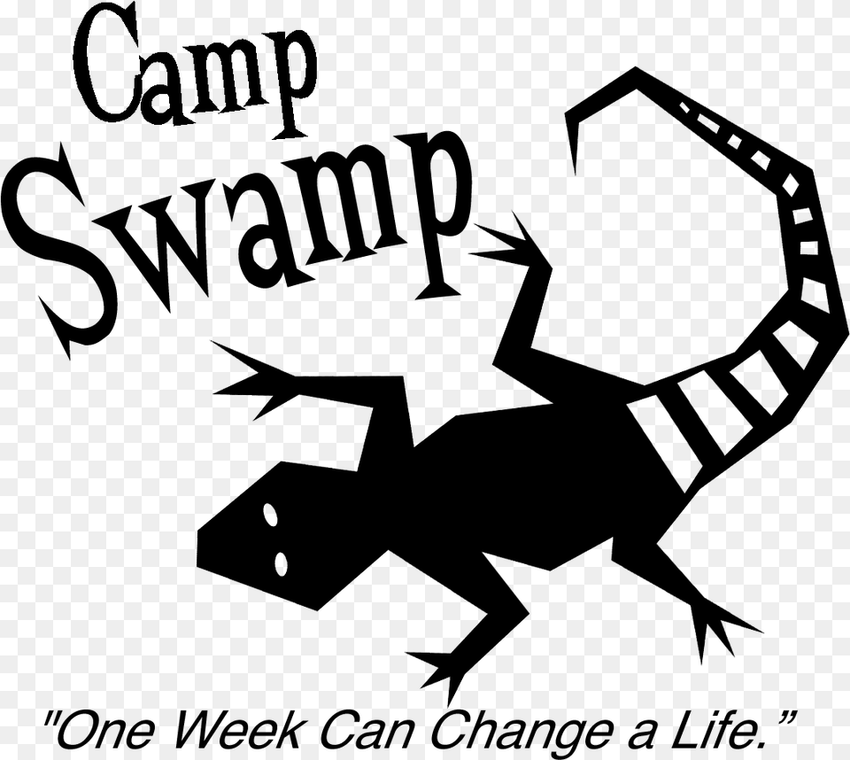 Camp Swamp Logo Illustration, Gray Free Png