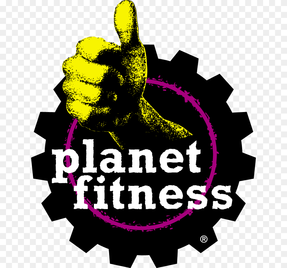 Camp Verde Bugle Planet Fitness Logo, Body Part, Finger, Hand, Person Free Transparent Png