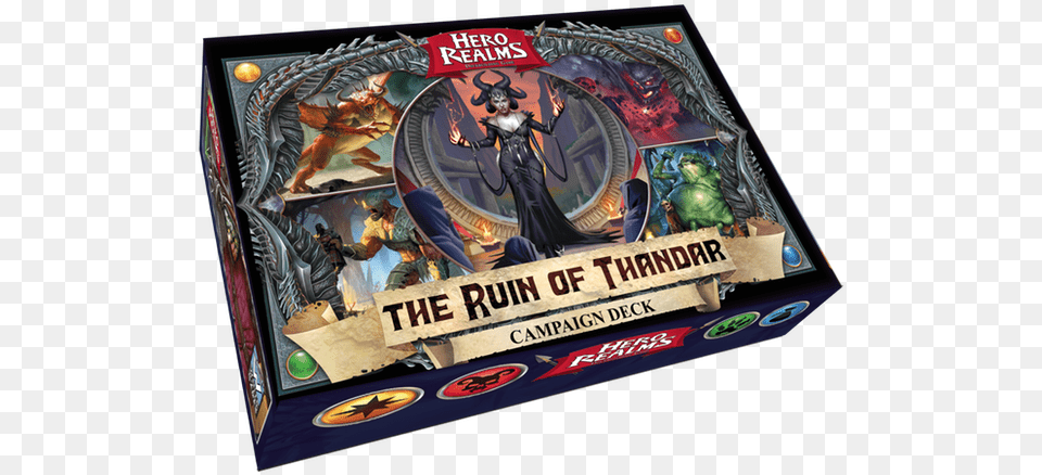 Campaign Decks Amp Cooperative Adventure Hero Realms The Ruin Of Thandar Campaign Deck, Adult, Female, Person, Woman Free Png