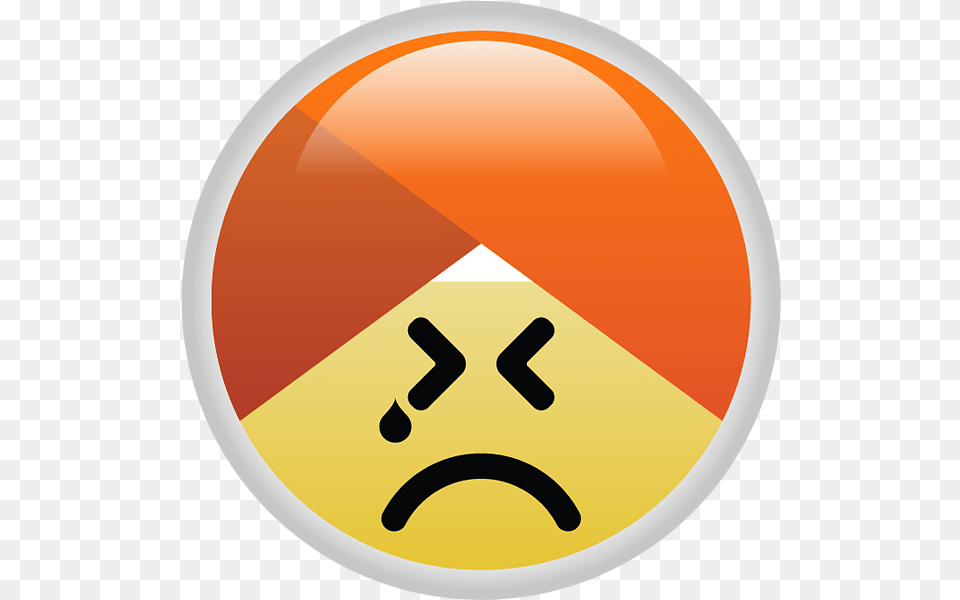 Campaign Guru Cold Sweat Turban Emoji Weekender Tote Bag Circle, Sign, Symbol, Road Sign, Disk Png Image
