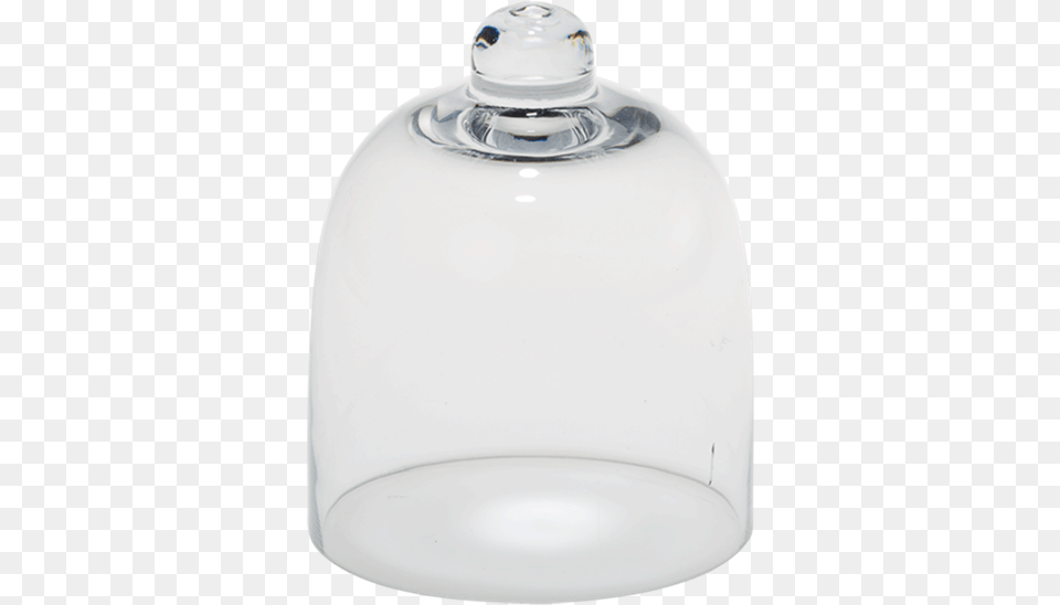 Campanita De Cristal 10 Cm Alt 13 Cm Bell, Glass, Jar, Light Fixture, Art Free Png