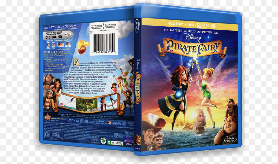 Campanita Hadas Y Piratas Pirate Fairy Blu Ray Dvd, Adult, Person, Female, Woman Free Png Download