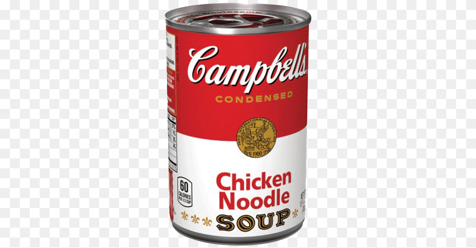Campbell Soup Clip Freeuse Download Campbell39s Chicken Noodle Soup Can, Tin, Aluminium, Canned Goods, Food Free Transparent Png