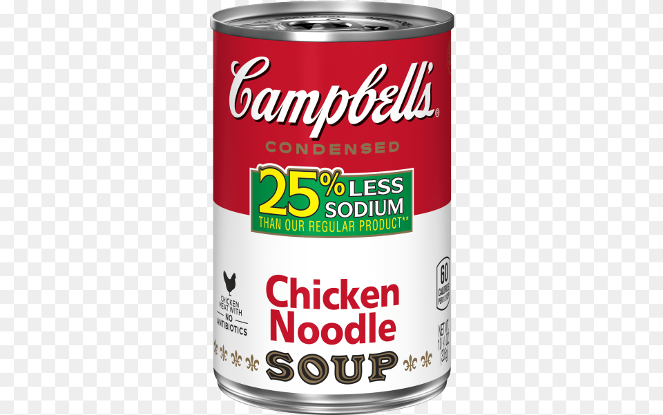 Campbells Cream Of Mushroom Soup, Tin, Aluminium, Can, Canned Goods Png Image