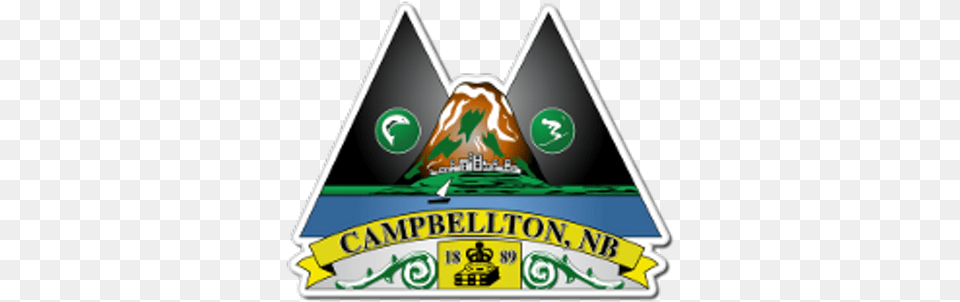 Campbellton Facebook Twitter U0026 Myspace Campbellton, Logo, Symbol, Badge, Triangle Png