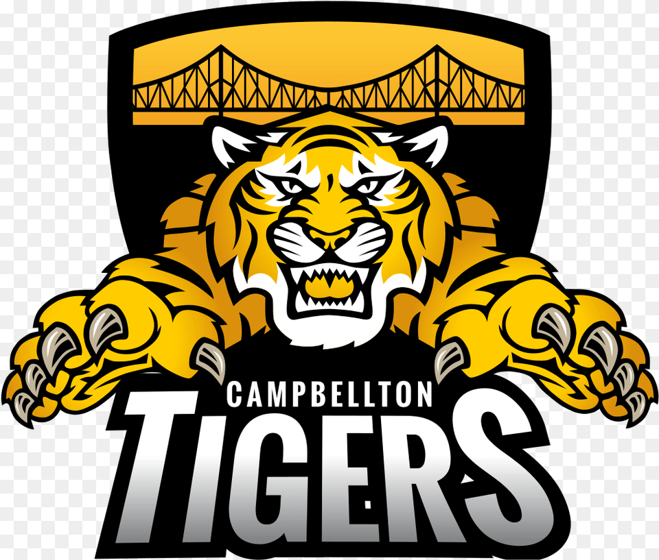 Campbellton Tigers Download Junior A Tigers Campbellton, Electronics, Hardware, Face, Head Png