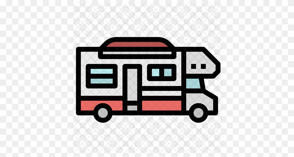 Camper Icon North Shore Kitahama, Transportation, Van, Vehicle, Scoreboard Free Transparent Png