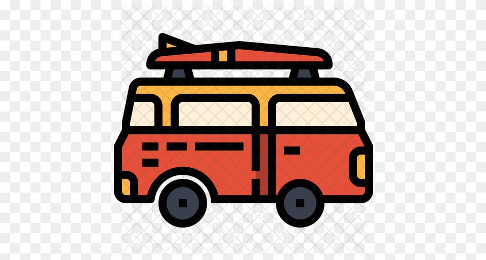 Camper Van Icon Clip Art, Transportation, Vehicle, Fire Truck, Truck Free Png Download