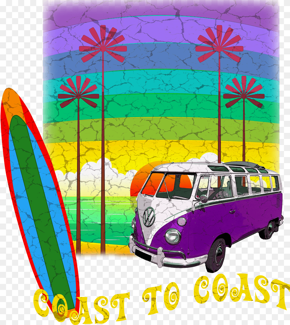 Camper Van Surf Motorhome Car Free Png