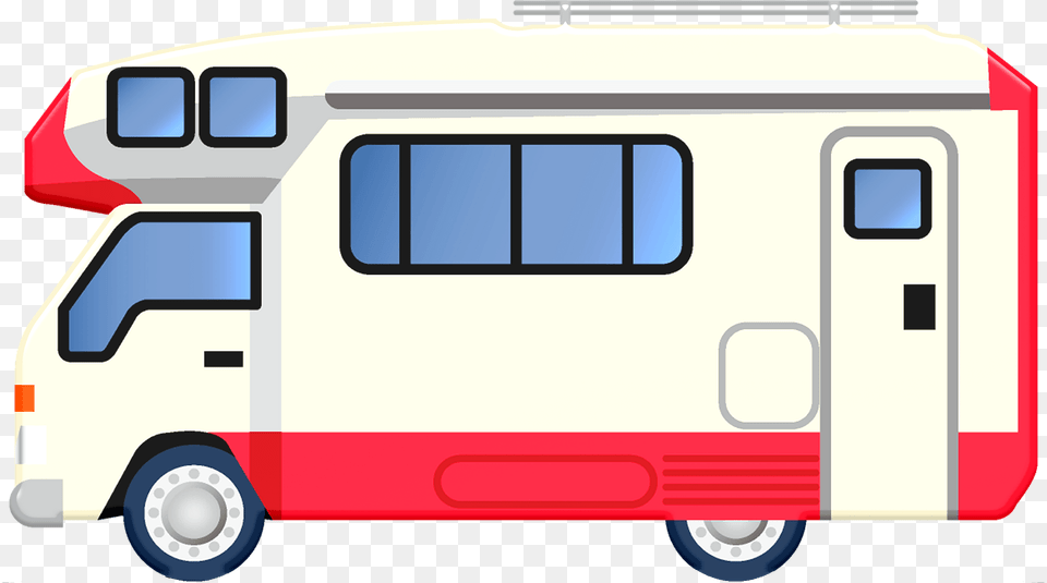 Campervan Clipart, Caravan, Transportation, Van, Vehicle Free Transparent Png