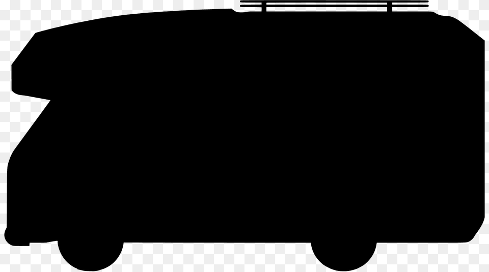 Campervan Silhouette, Car, Transportation, Vehicle, Van Png Image