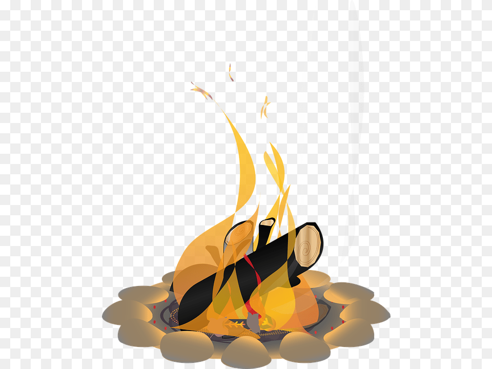 Campfire, Fire, Flame, Bonfire, Animal Png