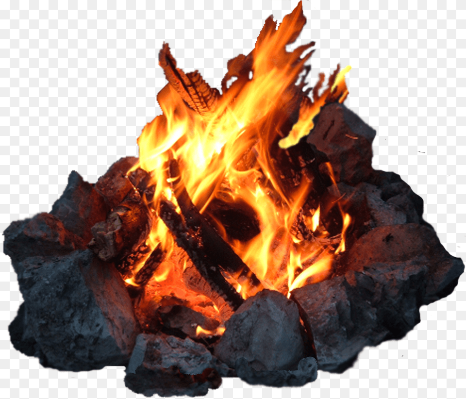 Campfire Campsite Camping Clip Art Bonfire, Fire, Flame Free Png Download