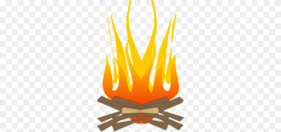 Campfire Cartoon Bonfire, Fire, Flame Free Png