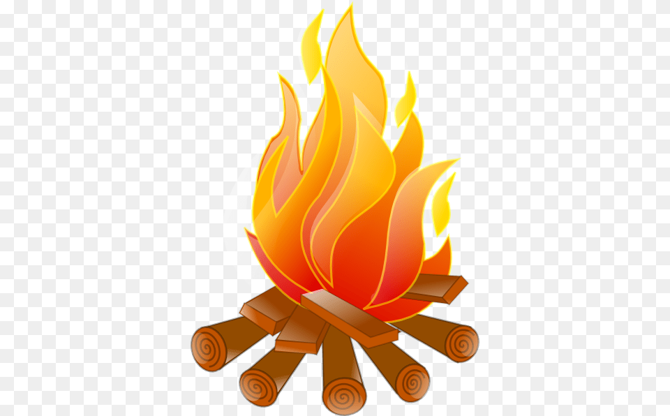 Campfire Clip Art No Shadow Vector Online Clipart Of Fire, Flame, Bonfire, Dynamite, Weapon Free Png