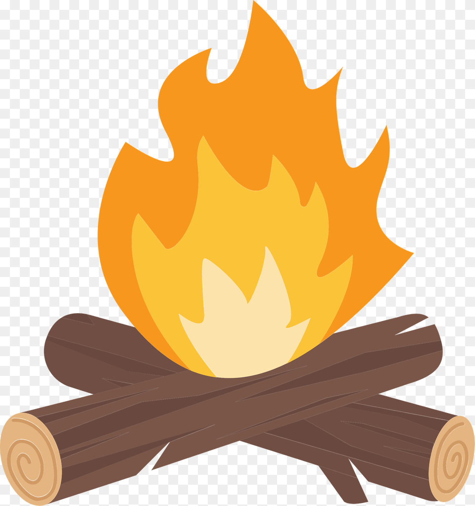 Campfire Clipart, Fire, Flame, Animal, Fish Free Transparent Png