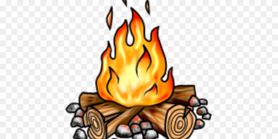 Campfire Clipart S More Stick, Fire, Flame, Bonfire, Person Free Png Download