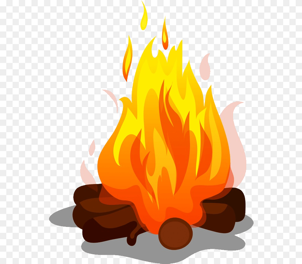 Campfire Clipart Transparent Background Transparent Background Bonfire Clipart, Fire, Flame Free Png