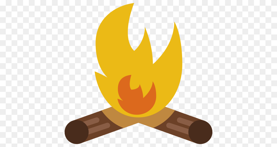 Campfire Icon, Fire, Flame Free Png Download
