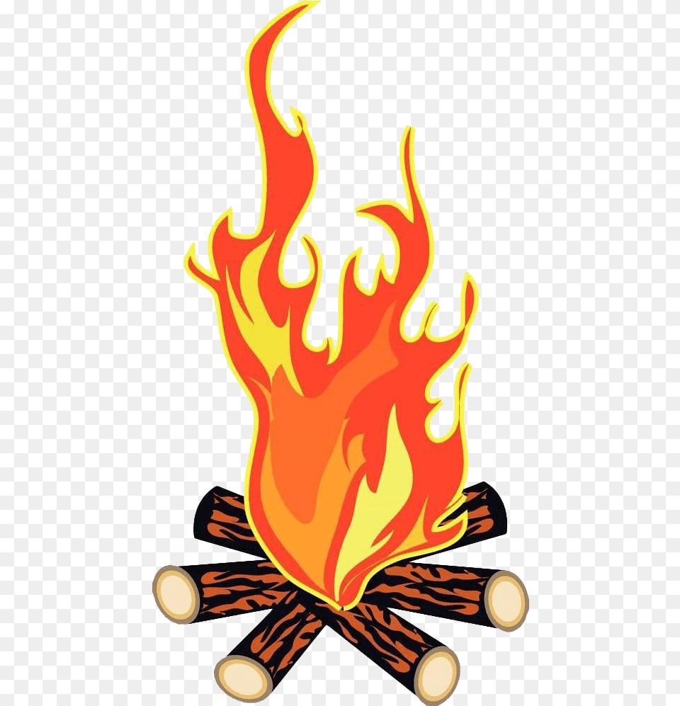 Campfire No Background Real Fogueira Desenho, Fire, Flame, Dynamite, Weapon Free Png Download