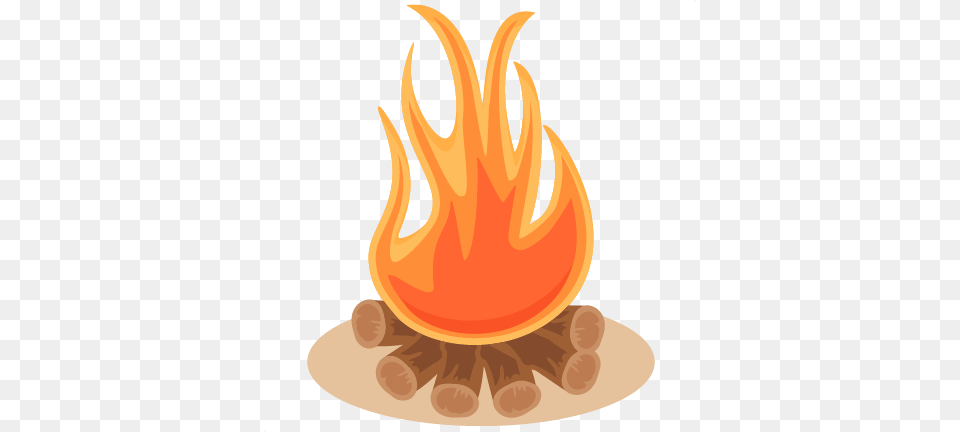 Campfire Scrapbook Cute Clipart For Silhouette, Fire, Flame, Bonfire Png