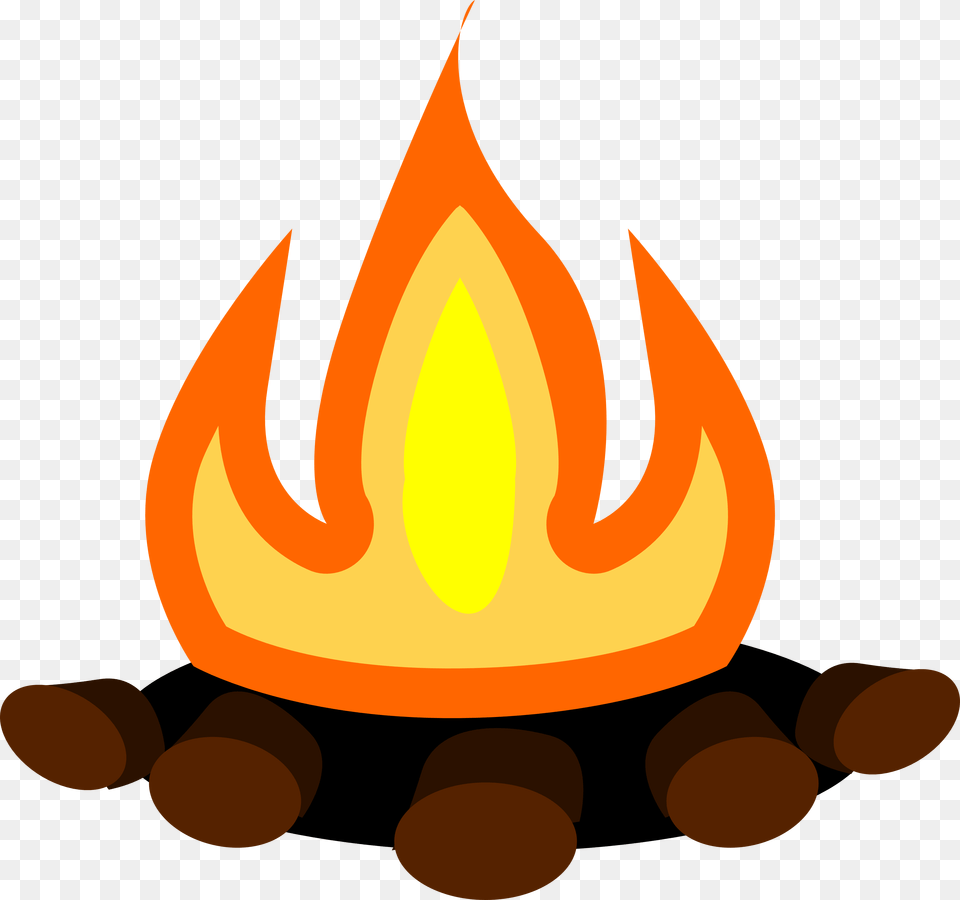 Campfire Transparent Image Campfire Clipart Transparent Background, Fire, Flame, Bonfire, Device Free Png Download