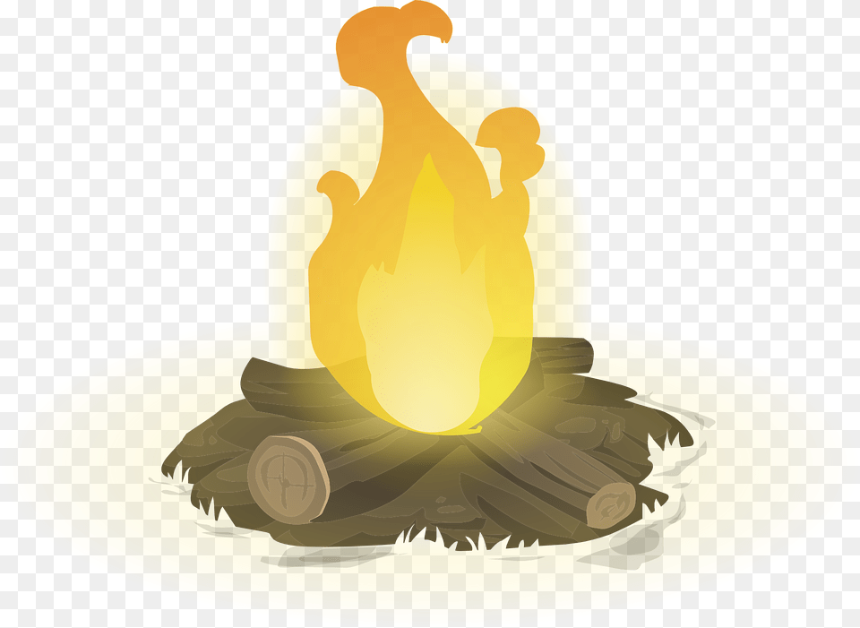 Campfire U0026 Fire Illustrations Pixabay Di Buonanotte Aspettando Ferragosto, Birthday Cake, Cake, Cream, Dessert Free Transparent Png