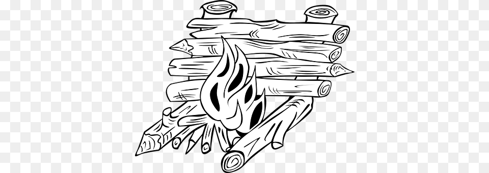 Campfires Art, Wood, Drawing, Stencil Png