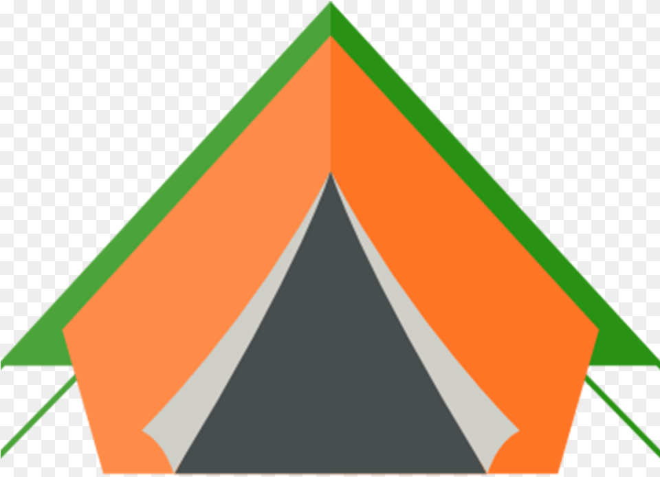 Camping, Tent, Triangle, Outdoors Png