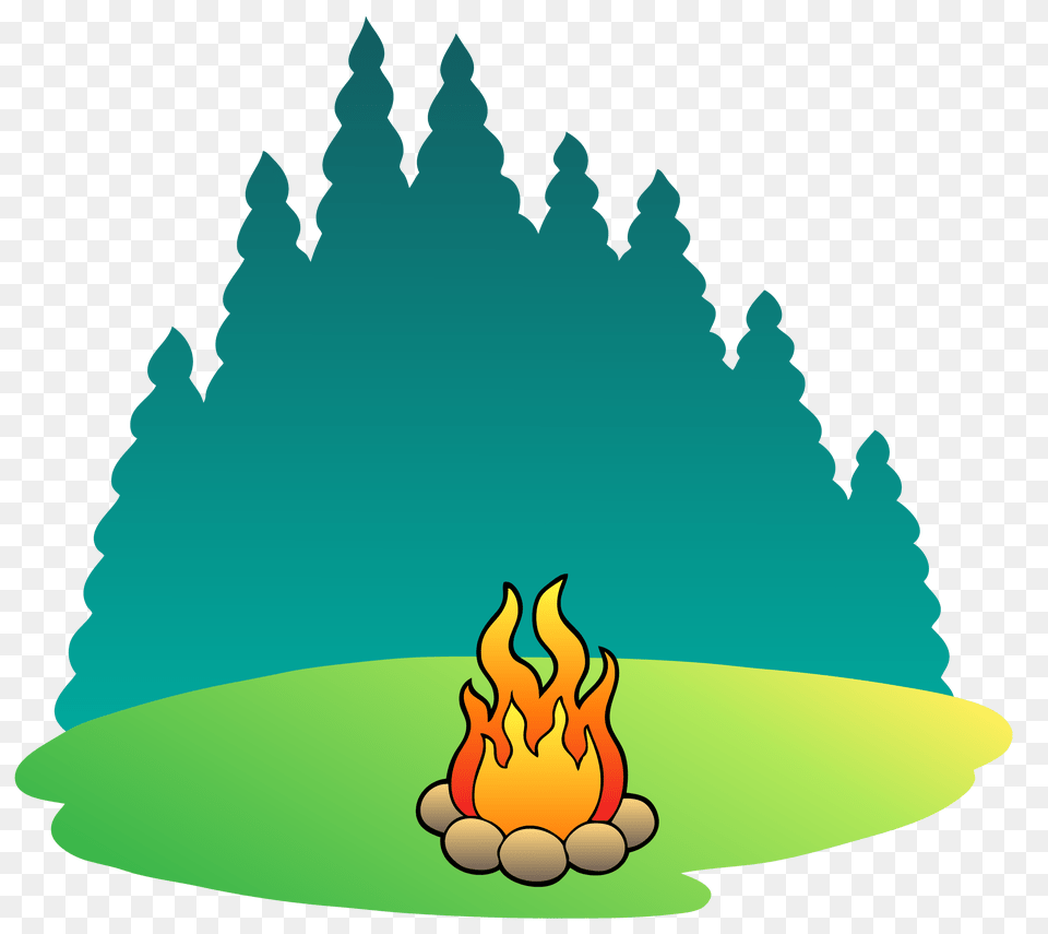 Camping Campsite Summer Camp Clip Art, Fire, Flame, Bonfire, Chess Free Transparent Png