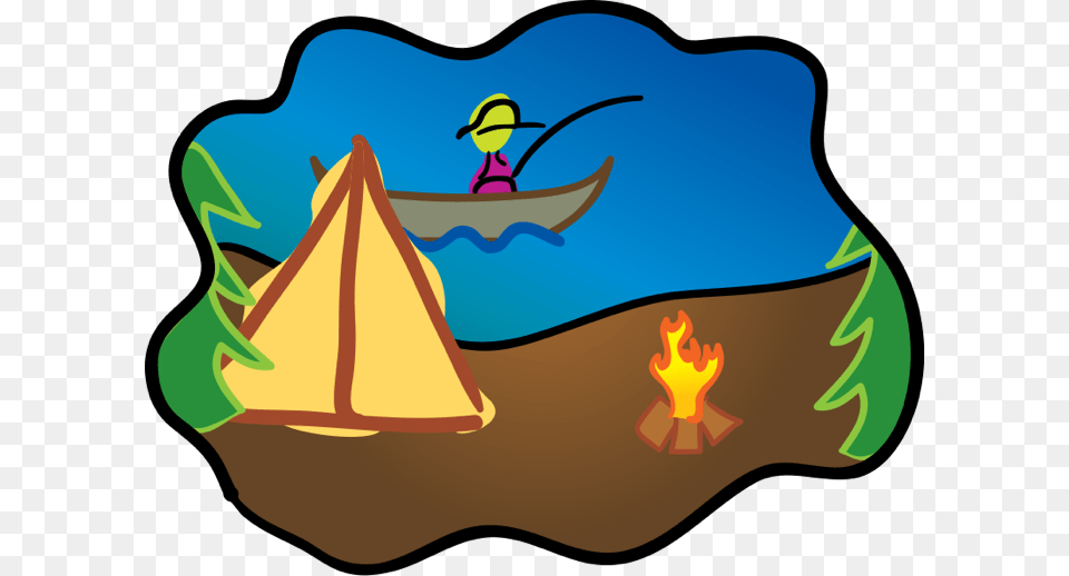 Camping Clipart, Outdoors, Tent, Baby, Person Png Image